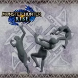 Monster Hunter Rise - "Hurt" pose set