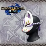 Monster Hunter Rise - "Fox Mask" Hunter layered armor piece