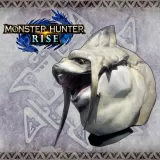 Monster Hunter Rise - "Bombadgy Mask" Hunter layered armor piece