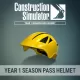 Construction Simulator - Year 1 Season Pass Helmet