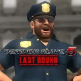 Dead Or Alive 5 Last Round Bass Police Uniform