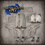Monster Hunter Rise - "Summer Pants" Hunter layered armor piece