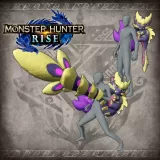 Monster Hunter Rise - "Stuffed Magnamalo" Hunter layered weapon (Gunlance)
