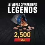 World of Warships: Legends - 2,750 Doubloons