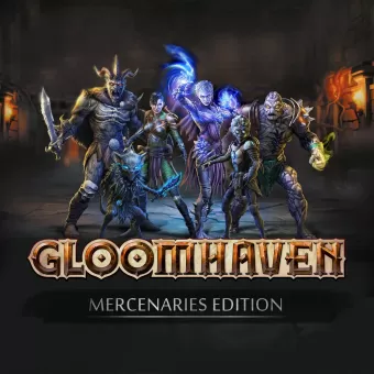 Gloomhaven Mercenaries Edition PS5 and PS4 cover art