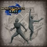 Monster Hunter Rise - "Wild and Elegant" gesture set