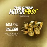 The Crew Motorfest Gold Pack (360,000 Crew Credits)
