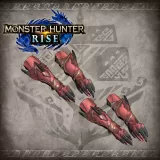 Monster Hunter Rise - "Wild Arms" Hunter layered armor piece