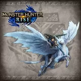Monster Hunter Rise - "Velkhana Costume" Palamute layered armor set