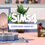 The Sims 4 Courtyard Oasis Kit