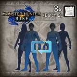 Monster Hunter Rise - Three Character Edit Vouchers (Batch 2)