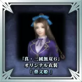 "Dynasty Warriors 7" Original Costume - Cai Wenji