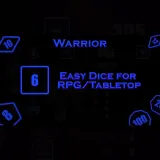 Easy Dice for RPG/Tabletop - Warrior Theme