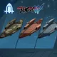 Megaton Musashi W: Wired - Riding Board Color Set