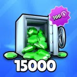 Stumble Guys - 15000 Gems + 700 Stumble Tokens