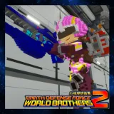 Earth Defense Force: World Brothers 2 - Bonus Character: Sky Dancer, Wing Diver (EDF5) Civilian Outfit: Reskin
