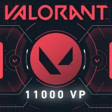 11000 Valorant Points (1500 Bonus + 9500)