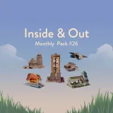 Puzzling Places: Monthly Pack #26 "Inside & Out" (English/Korean/Japanese Ver.)