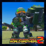 Earth Defense Force: World Brothers 2 - Bonus Character: Humanity Dominates!? Fencer (EDF6) Up and Coming: Reskin