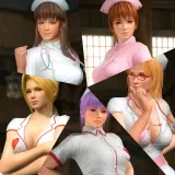 ナースコスチューム　１０キャラクターセット