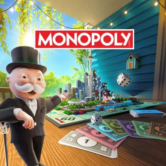 Monopoly PS5 and PS4 cover art