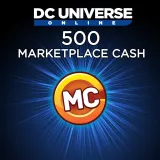 DC Universe Online 500 Marketplace Cash