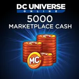 DC Universe Online 5000 Marketplace Cash