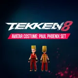 Tekken 8 - Avatar Costume: Paul Phoenix Set (Chinese/Korean Ver.)