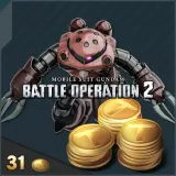 Mobile Suit Gundam Battle Operation 2 - 31 Token Winter 2024 Pack