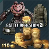 Mobile Suit Gundam Battle Operation 2 - 110 Token Winter 2024 Pack