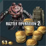 Mobile Suit Gundam Battle Operation 2 - 53 Token Winter 2024 Pack