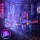 AAA Dynamic Scenes - Cyber Chinatown Alley Dynamic Scene