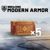 World of Tanks Modern Armor - 5 Vipers War Chests