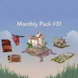 Puzzling Places: Monthly Pack #31 (English/Korean/Japanese Ver.)