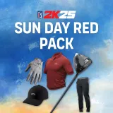 PGA Tour 2K25 Sun Day Red Pack