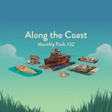 Puzzling Places: Monthly Pack #32 - Along the Coast (English/Korean/Japanese Ver.)
