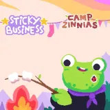 Sticky Business - Camp Zinnias