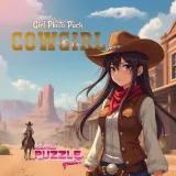 Kawaii Puzzle Quest - Cowgirl Photo Pack