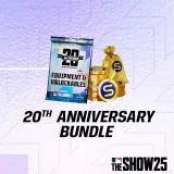 MLB The Show 20th Anniversary Bundle (game not included)