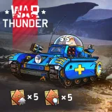 War Thunder - Retrofuture Tank Snail Bundle