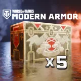 World of Tanks Modern Armor - 5 Warlords War Chests