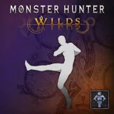 Monster Hunter Wilds - Gesture: SF6 Tatsumaki Senpu-kyaku