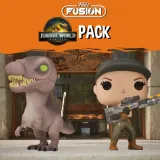 Funko Fusion - Jurassic World Rebirth Pack 1 -Zora Bennett + Spinosaurus