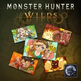 Monster Hunter Wilds - Sticker Set: Flamefete