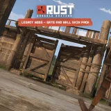Rust Console Edition PS5 - Legacy Wood Gate And Wall Pack