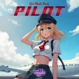 Kawaii Puzzle Quest 2 - Pilot Girl Photo Pack (English/Chinese/Korean/Japanese Ver.)