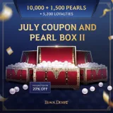 Black Desert - July Coupon and Pearl Box II
