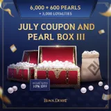 Black Desert - July Coupon and Pearl Box III