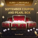 Black Desert - September Coupon and Pearl Box