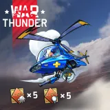 War Thunder - Retrofuture Helicopter Snail Bundle
